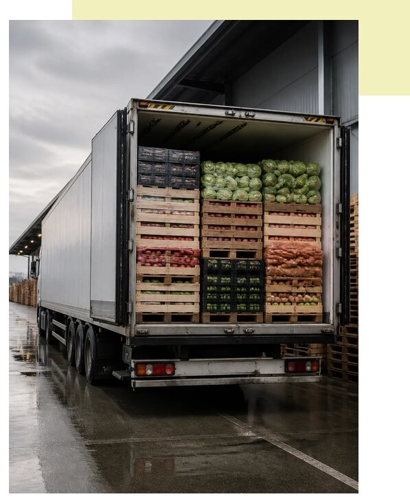 Перевозка плодоовощной продукции в Камышин по цене от 5138 р. | Агросервис-Кмш